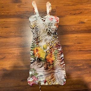 💕 2 for $15 NWOT Stretchy laced bathing suit cover up
